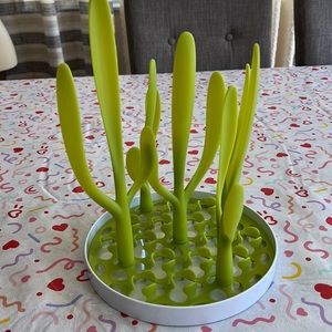 Boon Green Spring Countertop Drying Rack New without Box Excellent Condition